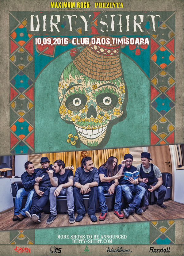 Dirty Shirt revine la Timisoara cu un concert special